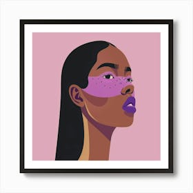 Portrait Of A Woman 547 Art Print