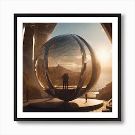 Alien Planet 1 Art Print