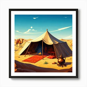 Sunny Bedouin Day Art Print