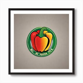 Red Pepper Logo Art Print