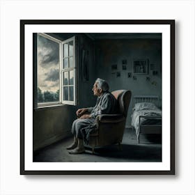 'The Old Lady' 1 Art Print