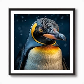 King Penguin Art Print