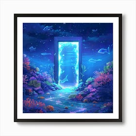 Door To The Ocean Poster