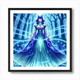 Fairy Forest, Fairy Forest, Fairy Forest, Fairy Forest Art Print