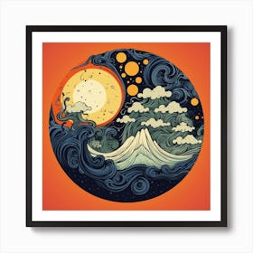 Azure Sky Art Print