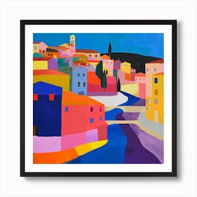 Abstract Travel Collection Florence Italy 1 Art Print