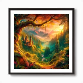 Fairytale Forest 3 Art Print