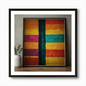 Colorful Wall Art Art Print