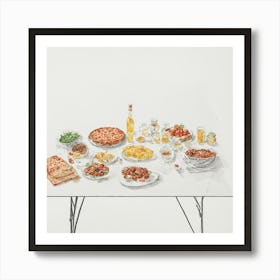 ready to eat 9 Art Print