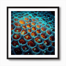 Cell Structure Art Print