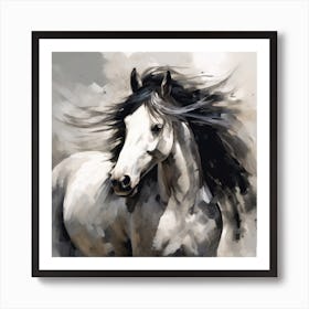 Molly Horse Art Print