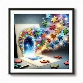 Jigsaw Puzzle 2 Art Print