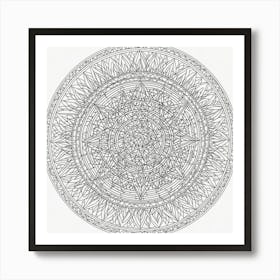 Mandala 13 Art Print