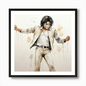 Michael Jackson 5 Art Print