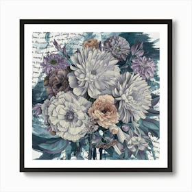 Bouquet Of Flowers 1 Art Print