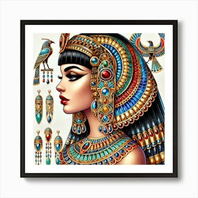 Egyptian Woman 1 Art Print