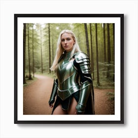 Elven Warrior Art Print