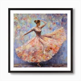 Ballerina 10 Art Print