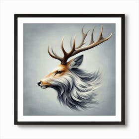 Deer 3 Art Print