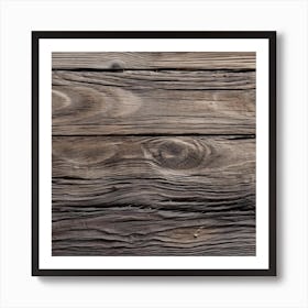 Old Wooden Planks 1 Art Print