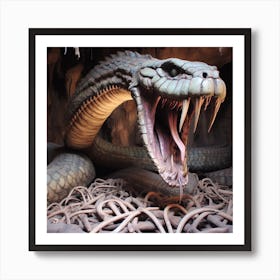 King Cobra Art Print