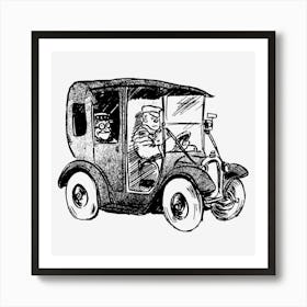 Taxi Art Print