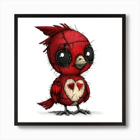 Cardinal Bird 6 Art Print