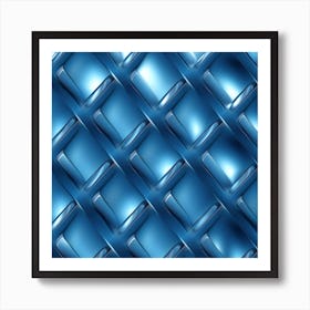 Blue Chrome 102251 104940 Art Print
