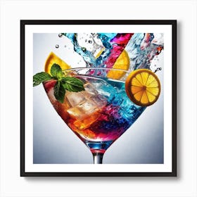 Colorful Cocktail 2 Art Print