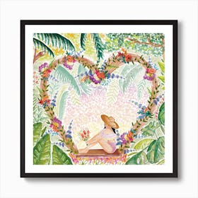 Heart Of The Jungle Art Print