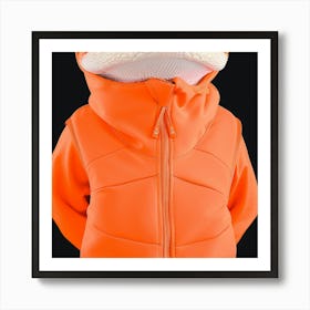 Lizard in Jacket Art Print