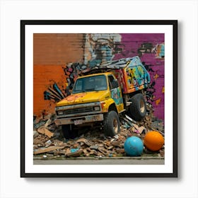 demolition ranch Art Print