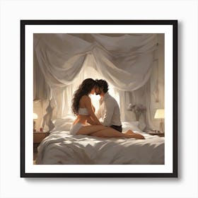 Sexy Couple Art Print