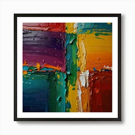 Abstract Painting 52 Art Print