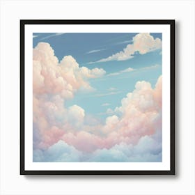 Clouds In The Sky 17 Art Print