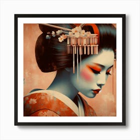 Japan Geisha Visual 9 Art Print