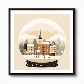 Troms Norway 1 Snowglobe Art Print