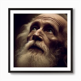 Old Man With Beard 2 Art Print