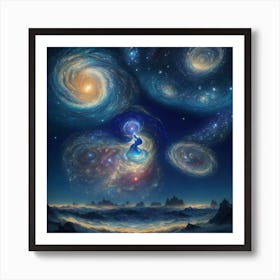 Galaxy Art Print