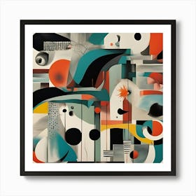 Abstract Painting 8 Art Print