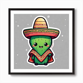 Mexican Cactus 22 Art Print