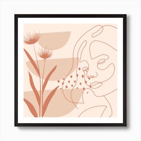 Floral Aesthetic (11) Art Print