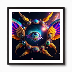 Eye Of The Gods 3 Art Print