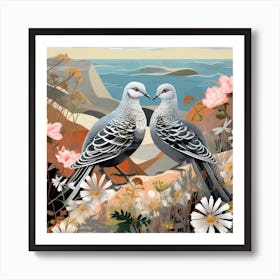 Bird In Nature Dove 2 Art Print