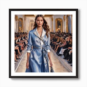 Fashion show Art Print