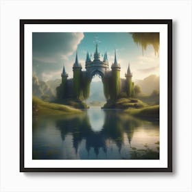 Fairytale Castle 29 Art Print