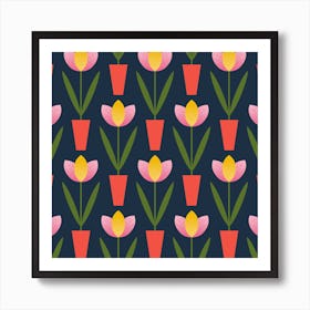 Container Gardens Art Print