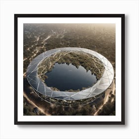 Shanghai Stadium Art Print