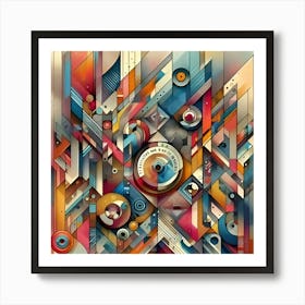 Abstract Art 7 Art Print