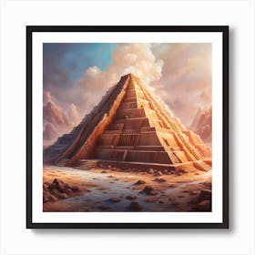 Pyramid Of Giza 2 Art Print